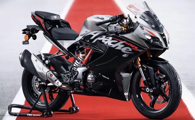 TVS Apache RR 310 2021 launched in India - Sakshi