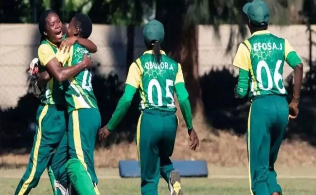 Nigeria Women Bowler Blessing Etim Takes 4 Wickets In 4 Overs With 4Maiden Overs - Sakshi
