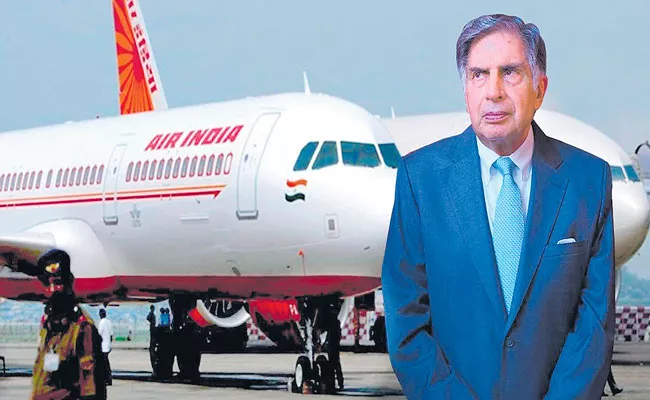Tata Sons top bidder for Air India - Sakshi