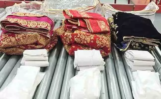 Drugs Hidden In Lehengas Worth Crores NCB Seized In Bengaluru - Sakshi