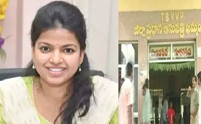 Khammam: Additional Collector Snehalatha Gives Birth In a Government Hospital - Sakshi