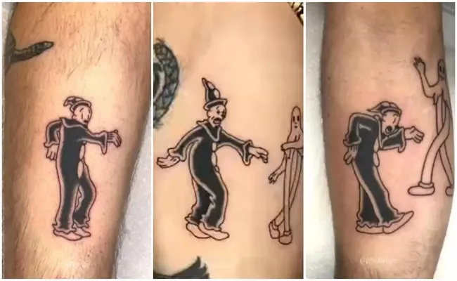 Artist Makes Beautiful Motion Video With Tattoos Drawn By Him - Sakshi