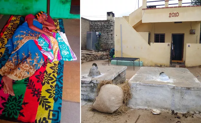 Kurnool Ayyakonda Village Not Use Bed And Tombs In Village - Sakshi
