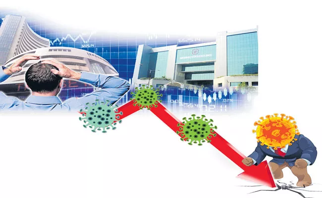 Coronavirus Impact on Stock Market - Sakshi