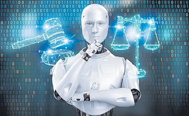 Artificial Intelligence Can Help Reduce Backlog of Pending Cases says Law Minister Kiren Rijiju - Sakshi