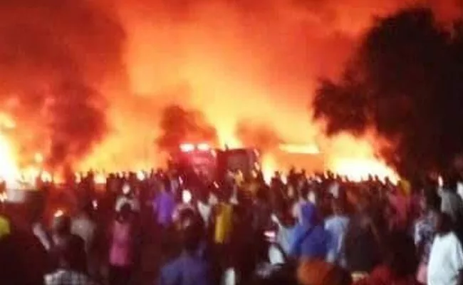 Massive Fuel Tanker Blast In Africa Sierra Leone Causes Deaths And Injuries - Sakshi