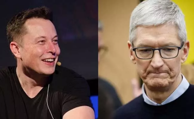 Elon Musk Satire On Apple Cloth With Tesla Cyber Whistle - Sakshi