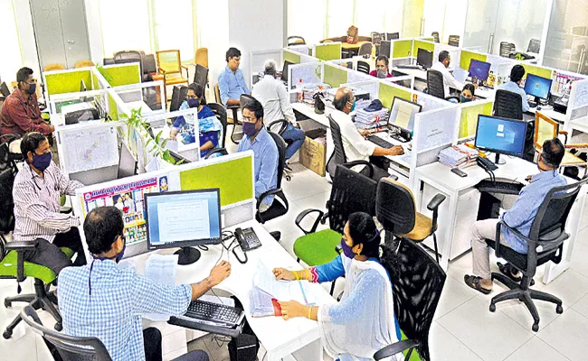 Guarantee for contract and outsourcing employees - Sakshi