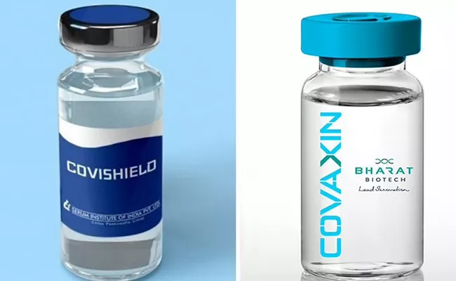 Center Says Covishield Vaccine Production Is 5 Times Higher Than Covaxin - Sakshi