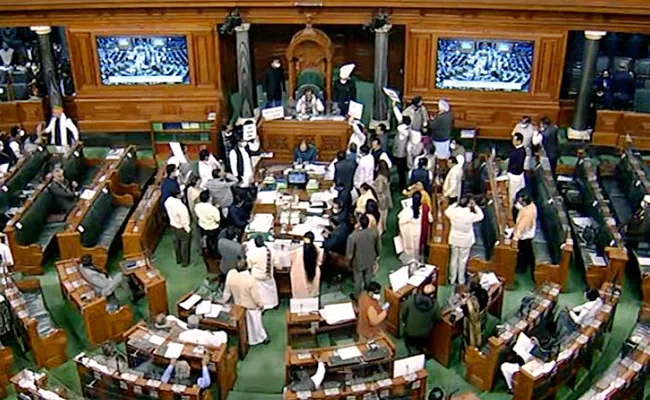 Centre Introduces Election Laws Amendment Bill Introduced In Lok Sabha - Sakshi