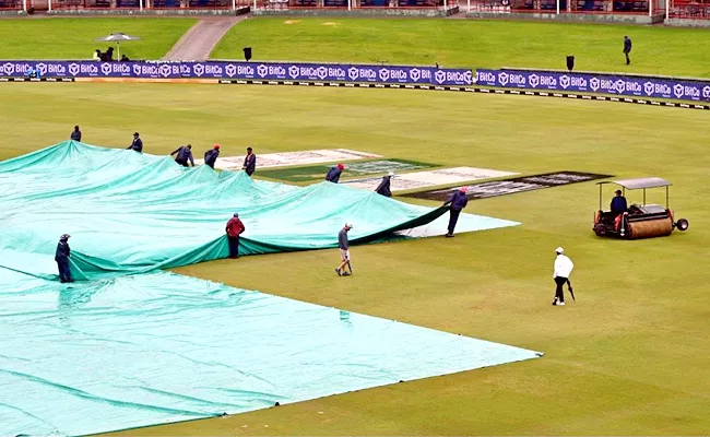 India vs South Africa 1st Test: Day 2 washed out in Centurion - Sakshi