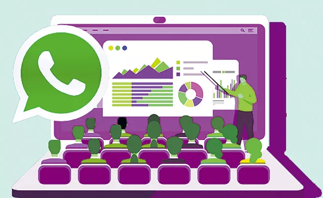 WhatsApp India Training on Digital Skill in Andhra Pradesh - Sakshi