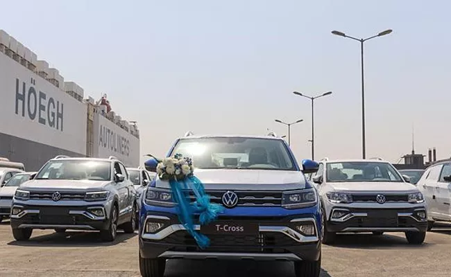 Skoda Volkswagen India exporting of T Cross Cars to Mexico - Sakshi