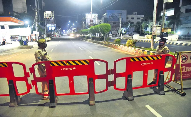 Corona Effect Night curfew until 14th Feb In Andhra Pradesh - Sakshi