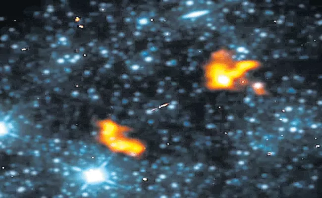 Astronomers discover massive radio galaxy 100 times larger than the Milky Way - Sakshi