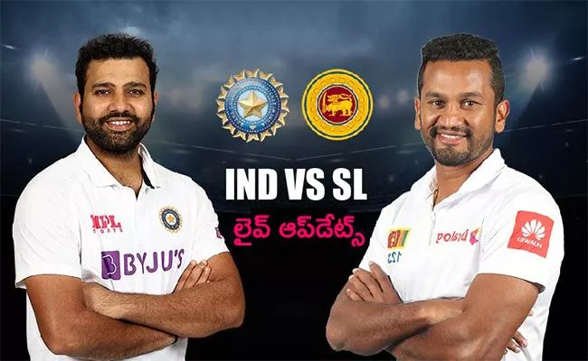India Vs Sri Lanka 2nd Test Day3 Updates And Highlights in Telugu - Sakshi
