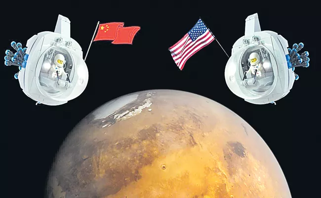 US-China rivalry is extending from Earth into space - Sakshi