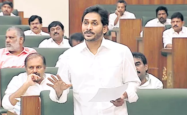 CM YS Jagan In AP Assembly Sessions about Houses To Poor People - Sakshi