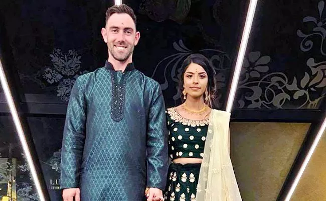 Glenn Maxwell Ties Knot With Indian-origin Girlfriend Vini Raman - Sakshi