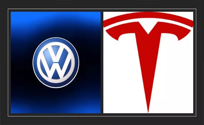 Tesla Elon Musk Giving Tough Competition To Volkswagen In Europe market - Sakshi
