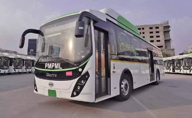 PM Modi Dedicates 150 Electric Buses for Public Transport in Pune - Sakshi