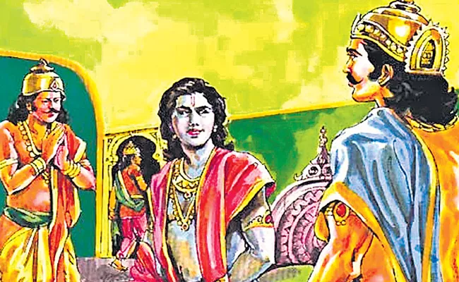 Things that Karna should not do for the praise of Duryodhana - Sakshi
