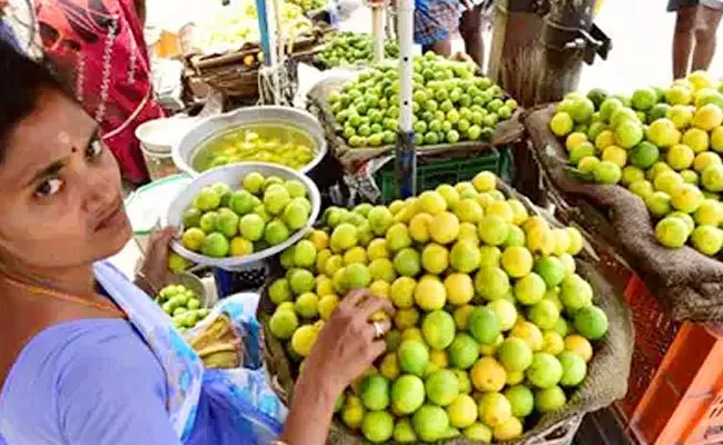 Lemon Prices Increase In Palnadu District - Sakshi