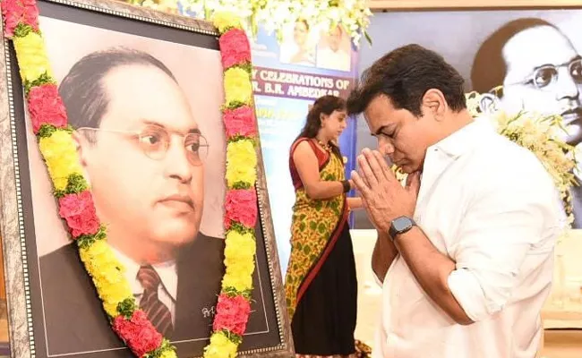 Ambedkar Jayanti 2022: Telangana Governor Tamilisai And CM KCR Tribute - Sakshi