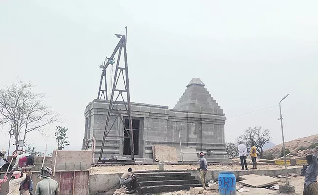 Reconstruction of Ramatheertham Temple completed - Sakshi