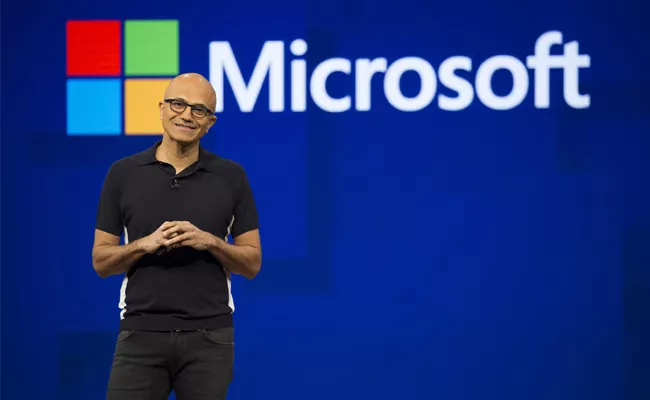 CEO Satya Nadella says Microsoft is almost doubling salaries as company  - Sakshi