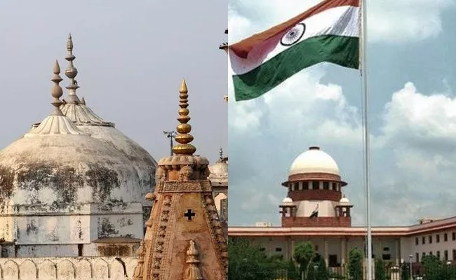 SC Trensfers Gyanvapi Mosque Case Petition To Varanasi Court - Sakshi