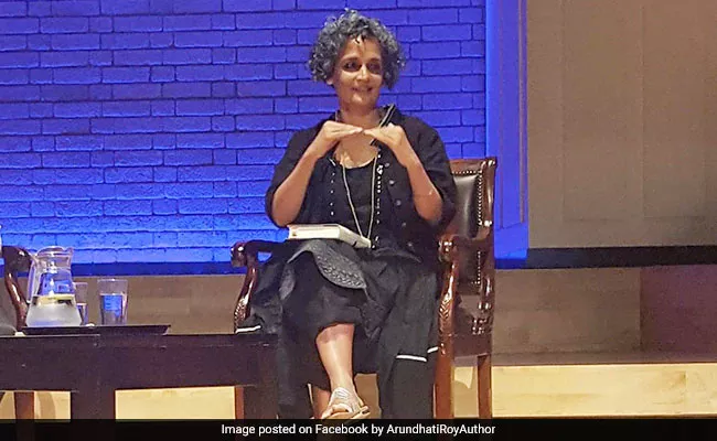 Arundhati Roy Talks About India Of Today Flying the Plane in Reverse - Sakshi