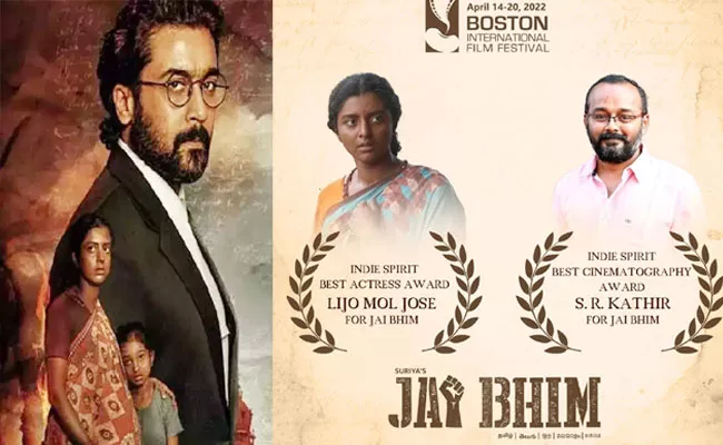 Suriya Jai Bhim Movie Got Indie Spirit Awards At Boston International Film Festival - Sakshi