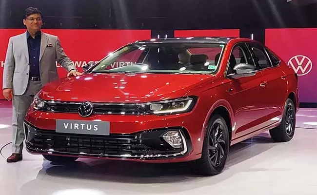 Volkswagen delivers over 2k midsize Virtus in 2 weeks - Sakshi