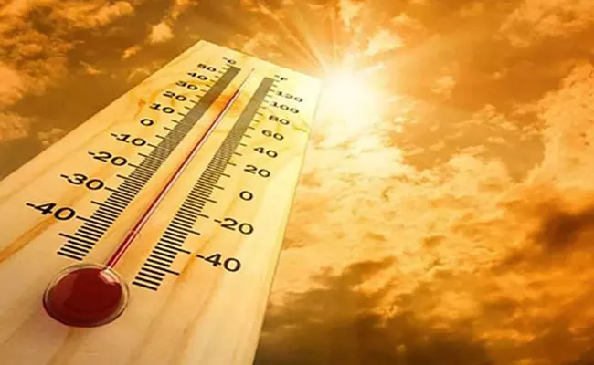Meteorology Department Says High Temperatures Were Records In Telangana - Sakshi