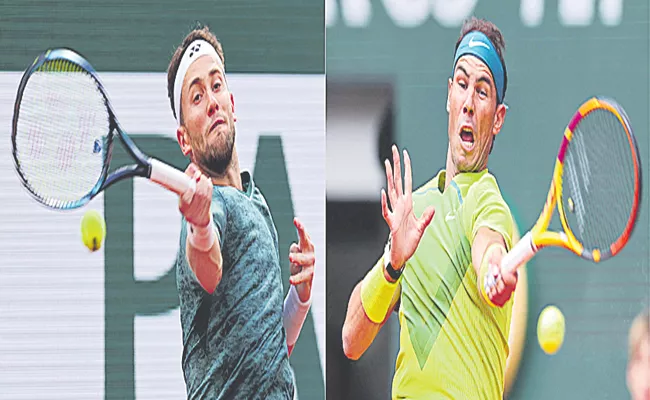 French Open: Rafael Nadal and Casper Ruud to meet in final on Court - Sakshi