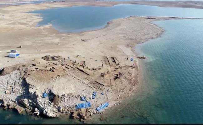 Bronze Age Was Found Tigris Reservoir Dried Up - Sakshi