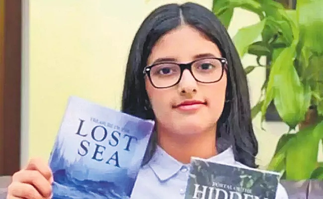 12 Years Old Girl Created Guinness Record For Writing Novels - Sakshi