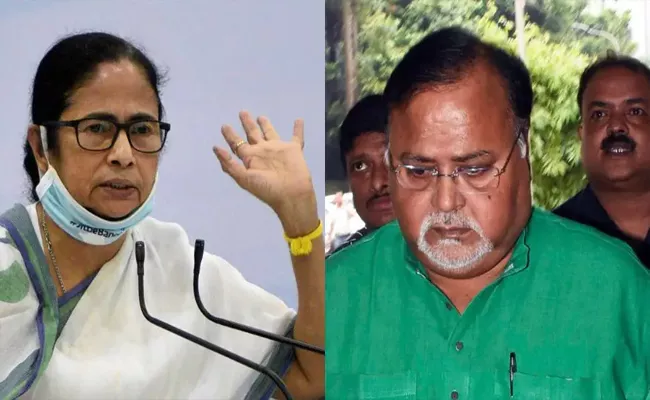 Arrested Minister Partha Chatterjee  Made 3 Calls To Mamata Banerjee - Sakshi