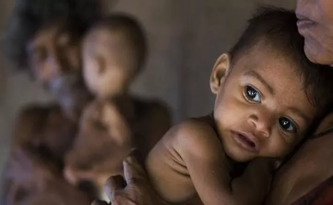 NABARD study report revealed Children Malnutrition and Food shortage - Sakshi