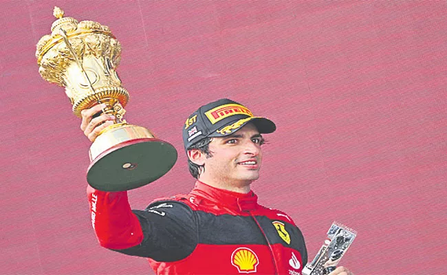 Carlos Sainz Claims Maiden F1 Win In British Grand Prix - Sakshi
