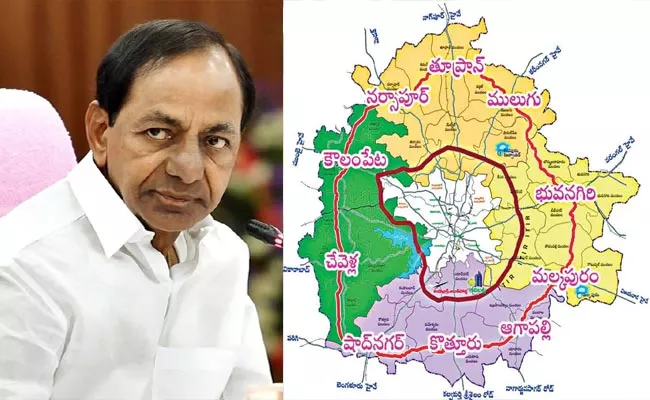 Gazette Notification Released For Regional Ring Road Land Acquisition - Sakshi