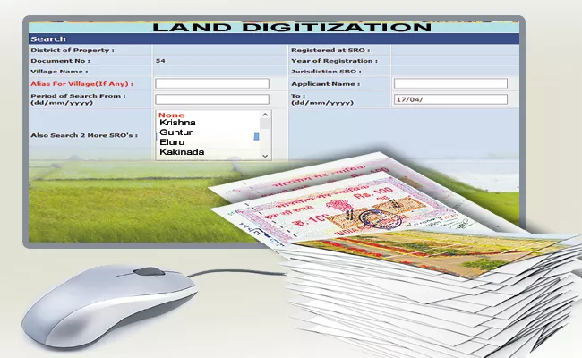 Speedy digitization of registration documents - Sakshi