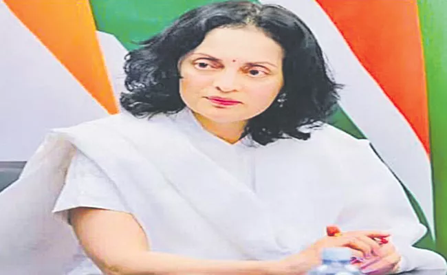 Ruchira Kamboj takes charge India first woman UN envoy - Sakshi