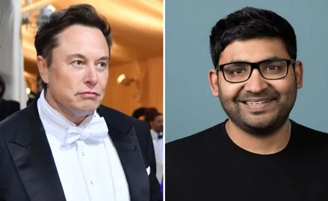 Elon Musk challenges Twitter CEO Parag Agrawal  - Sakshi