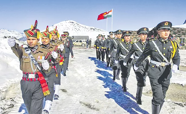 India, China troops to complete disengagement at PP15 in Gogra-Hot Springs - Sakshi