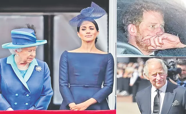 Meghan Markle may not attend Queen Elizabeth II funeral - Sakshi