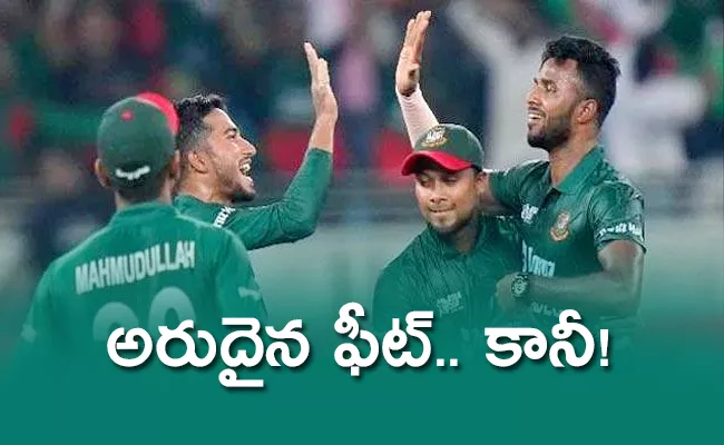 Ebadot Hossain Become A first Bangladesh pacer to take three wickets on T20I debut - Sakshi
