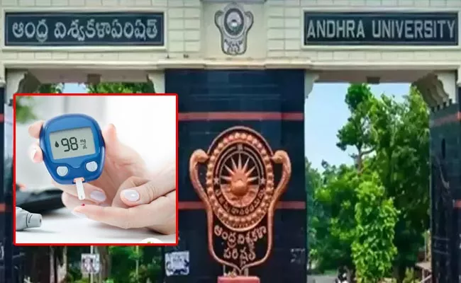 Andhra University Portable Nano Biosensor Device For Sugar Test - Sakshi