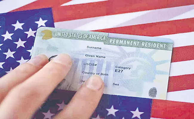 White House looking into recommendations to reduce Green Cards - Sakshi
